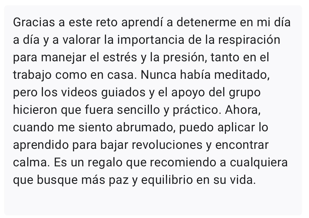 mensaje real del grupo · edición anterior